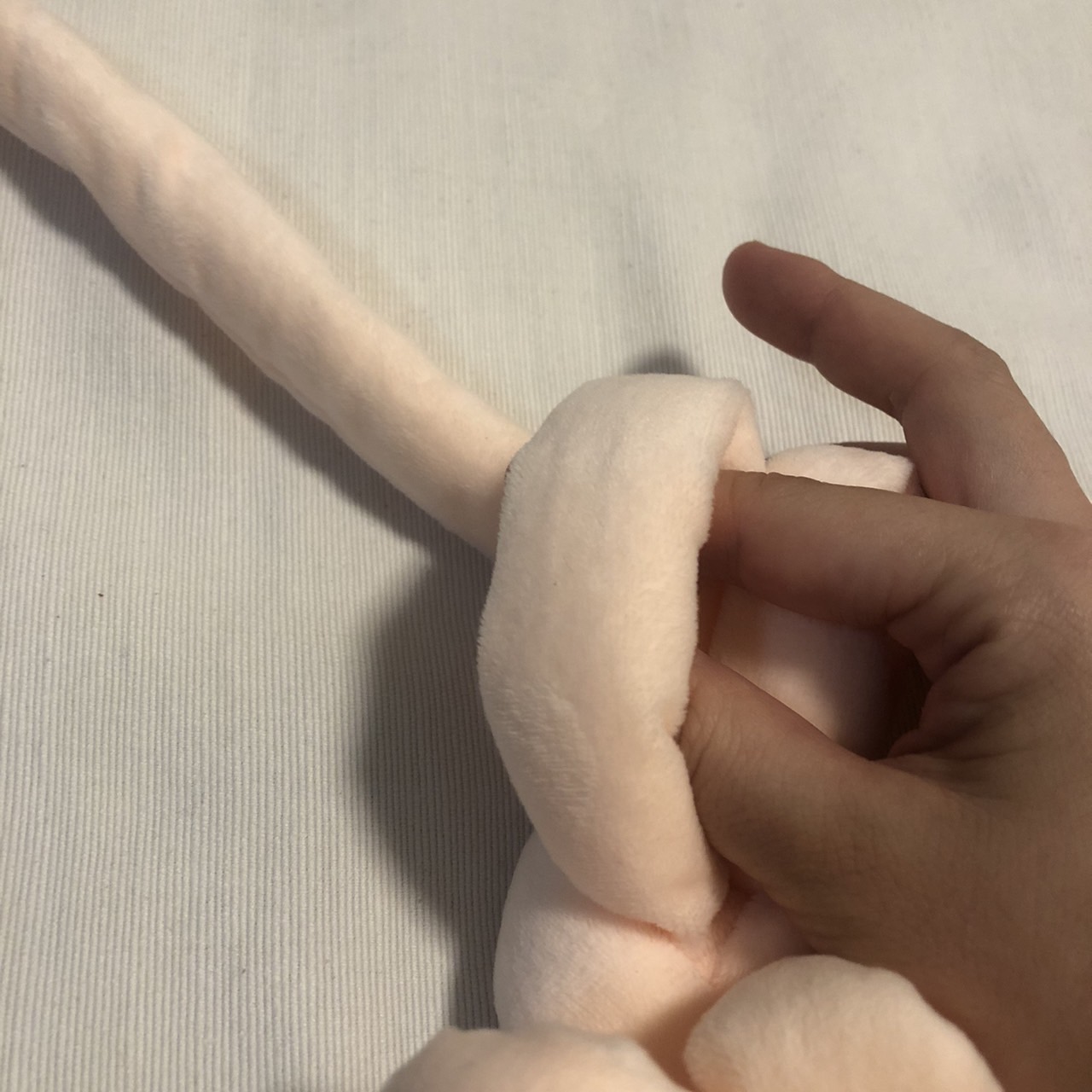 マンドゥバッグ　手作りバッグ　モコモコバッグ　韓国トレンド　チャンキーニット　毛糸　マンドゥバッグ作り方