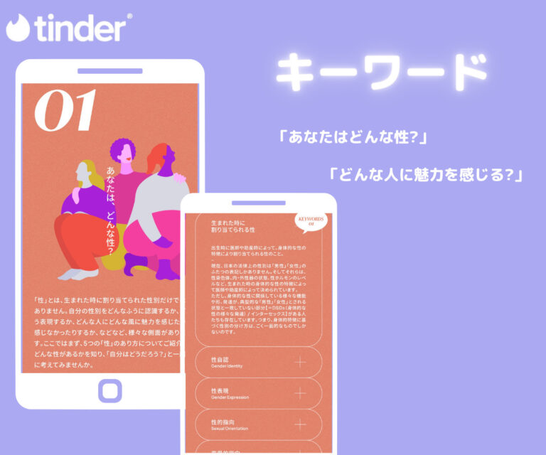 【tinder】オリジナルサイト「lets Talk Gender」がオープン。多様なジェンダー、セクシュアリティを学べる トレンドお届けメディア Trepo（トレポ 9411