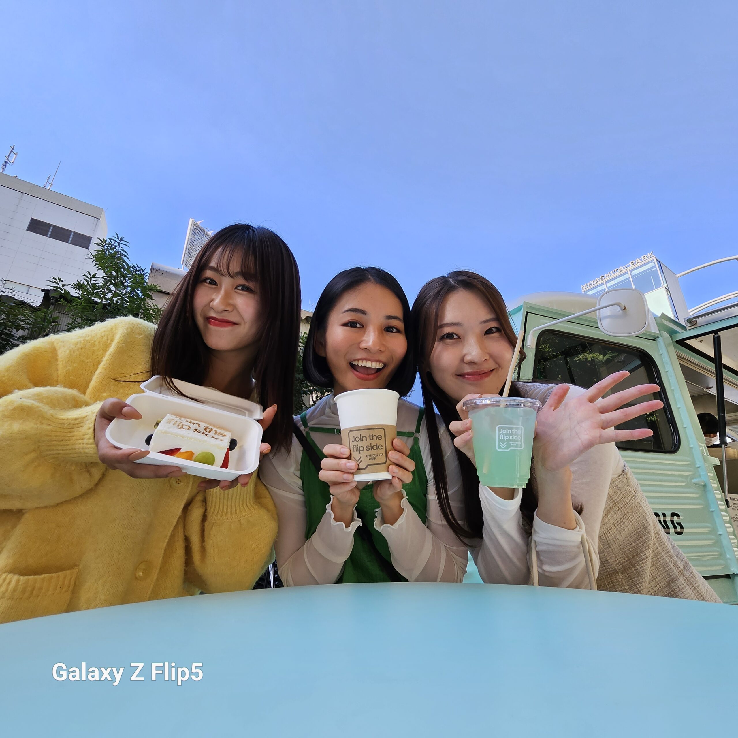 Galaxy Z Flip5　Join the flip side@MIYASHITA PARK