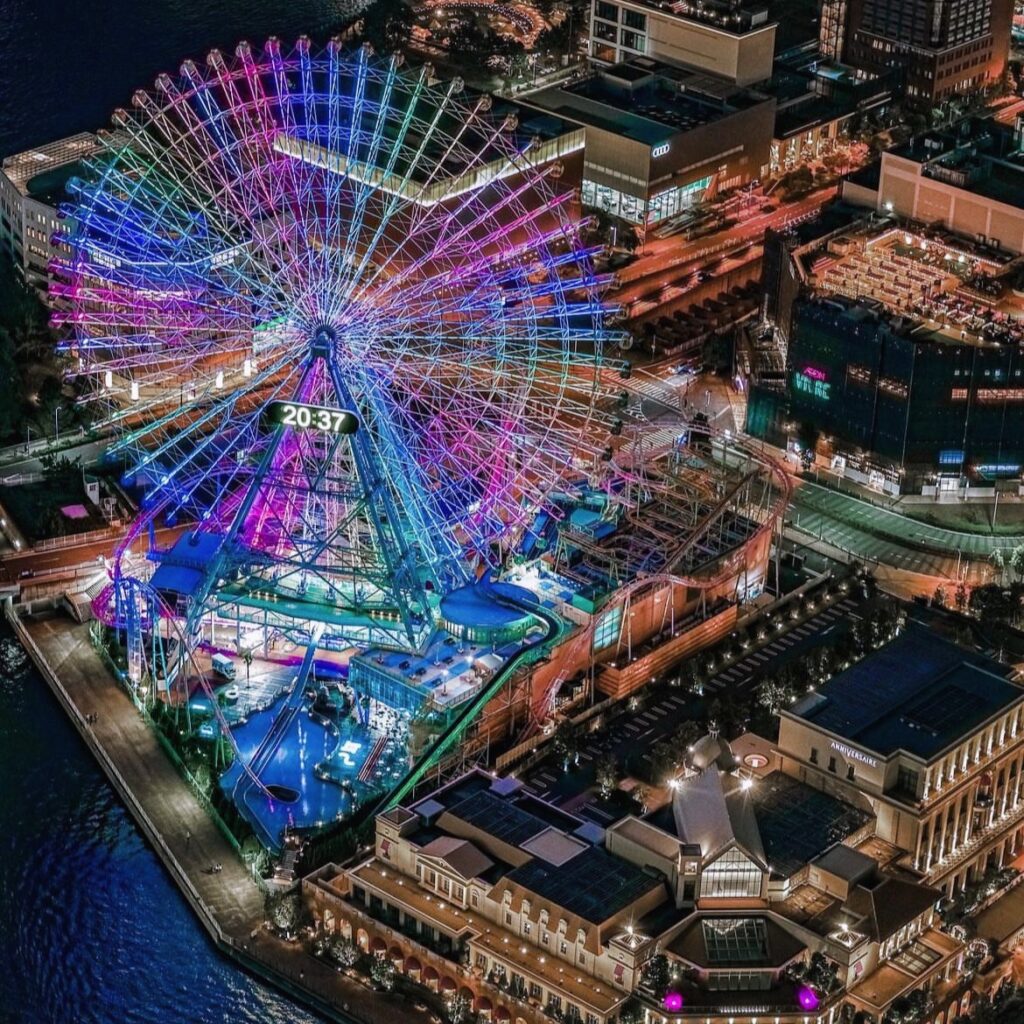 横浜ランドマークタワー　夜景