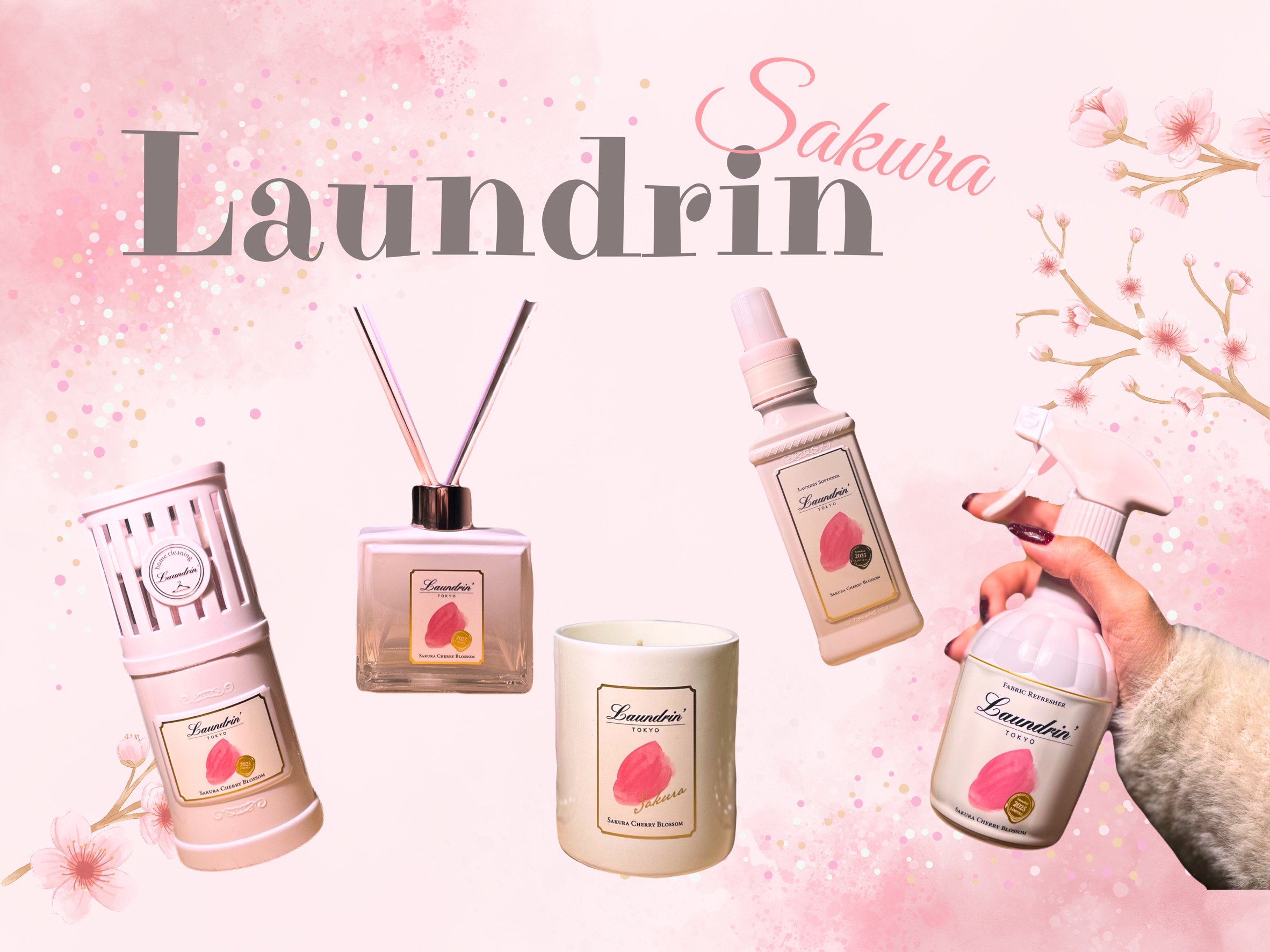 ランドリン】SAKURA チェリーブロッサムが今年も発売！待望の
