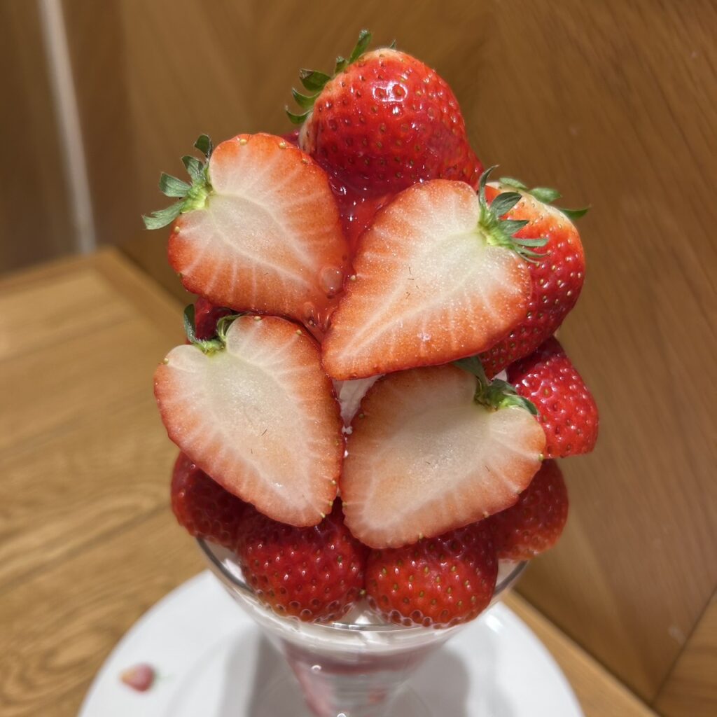 果実園リーベル とちあいかパフェ