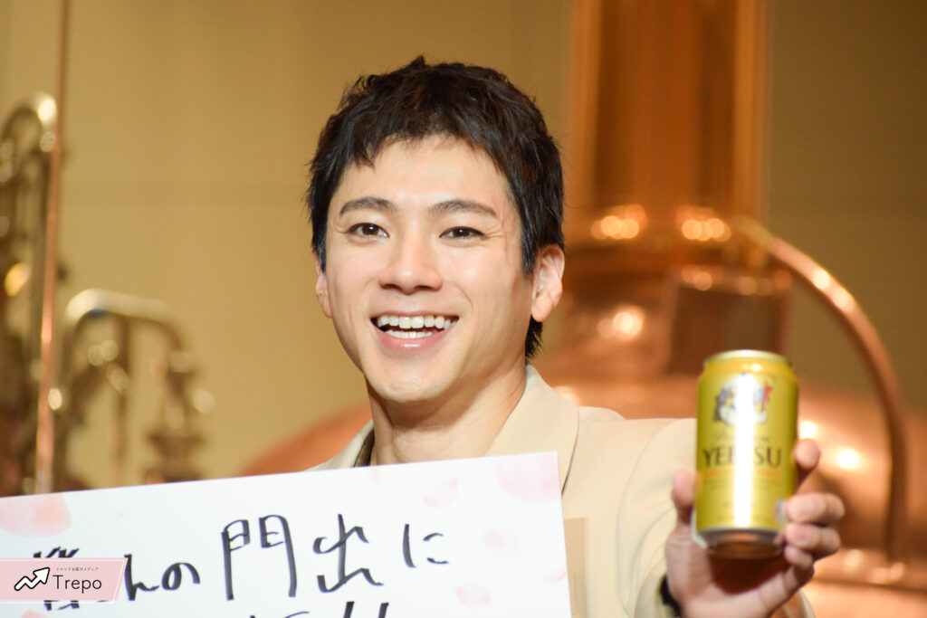山田裕貴登壇】ヱビスブランド 新CM発表会に潜入♡山田裕貴さんからの