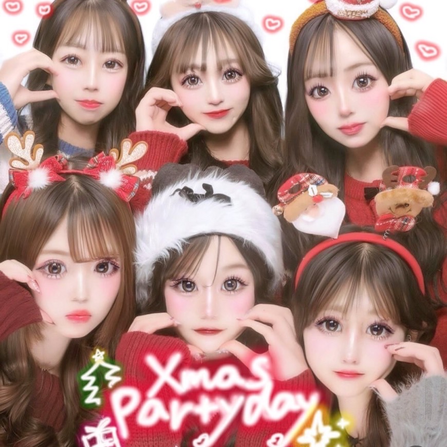 プリクラ落書きクリスマス