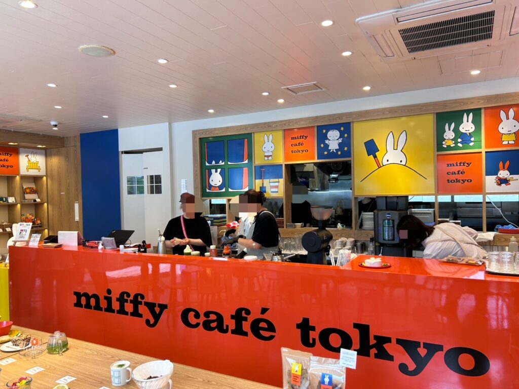 miffy café tokyo 店内