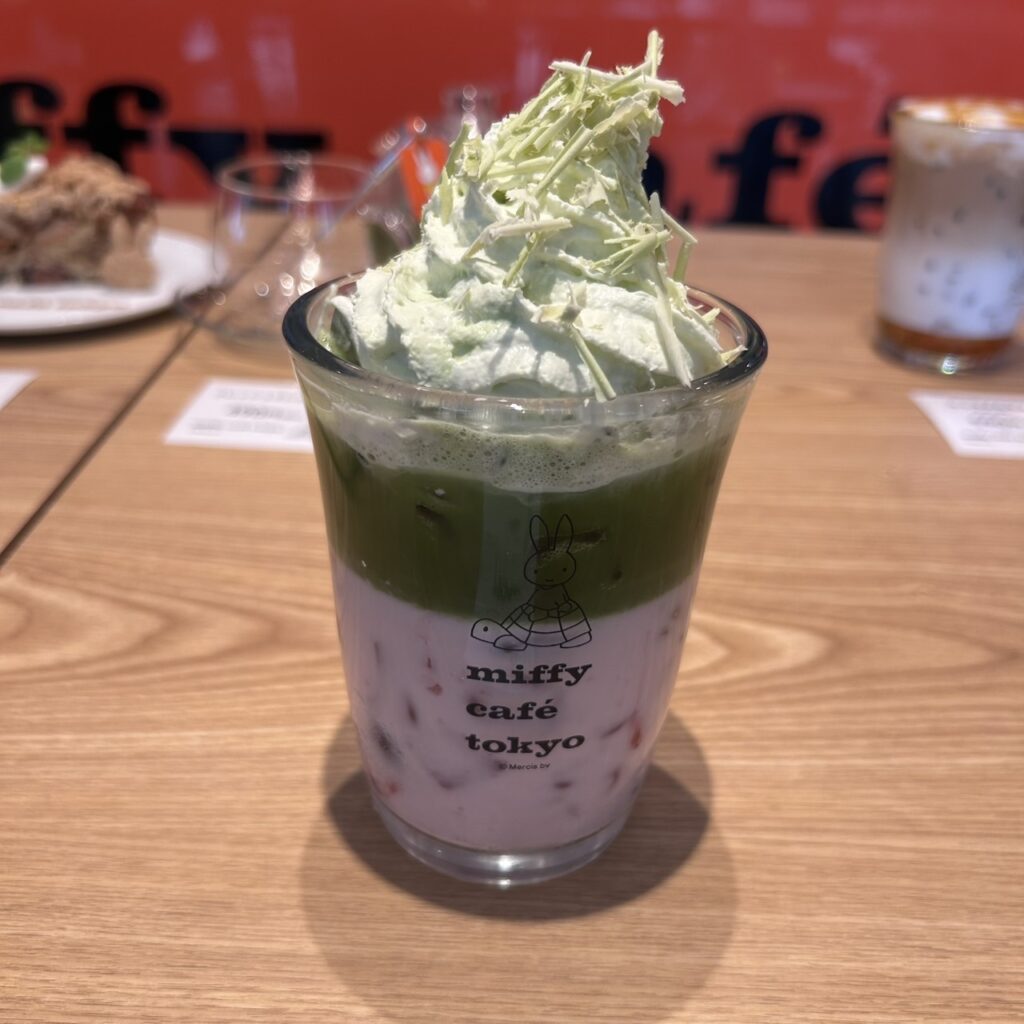 ミッフィーカフェトーキョーラテ~抹茶ベリー~