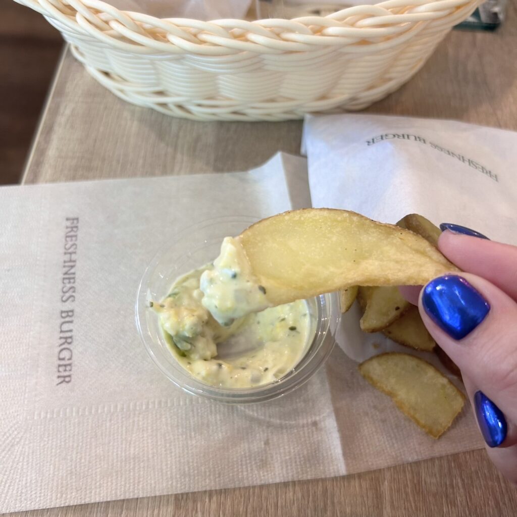 ディップポテト きざみわさびタルタル