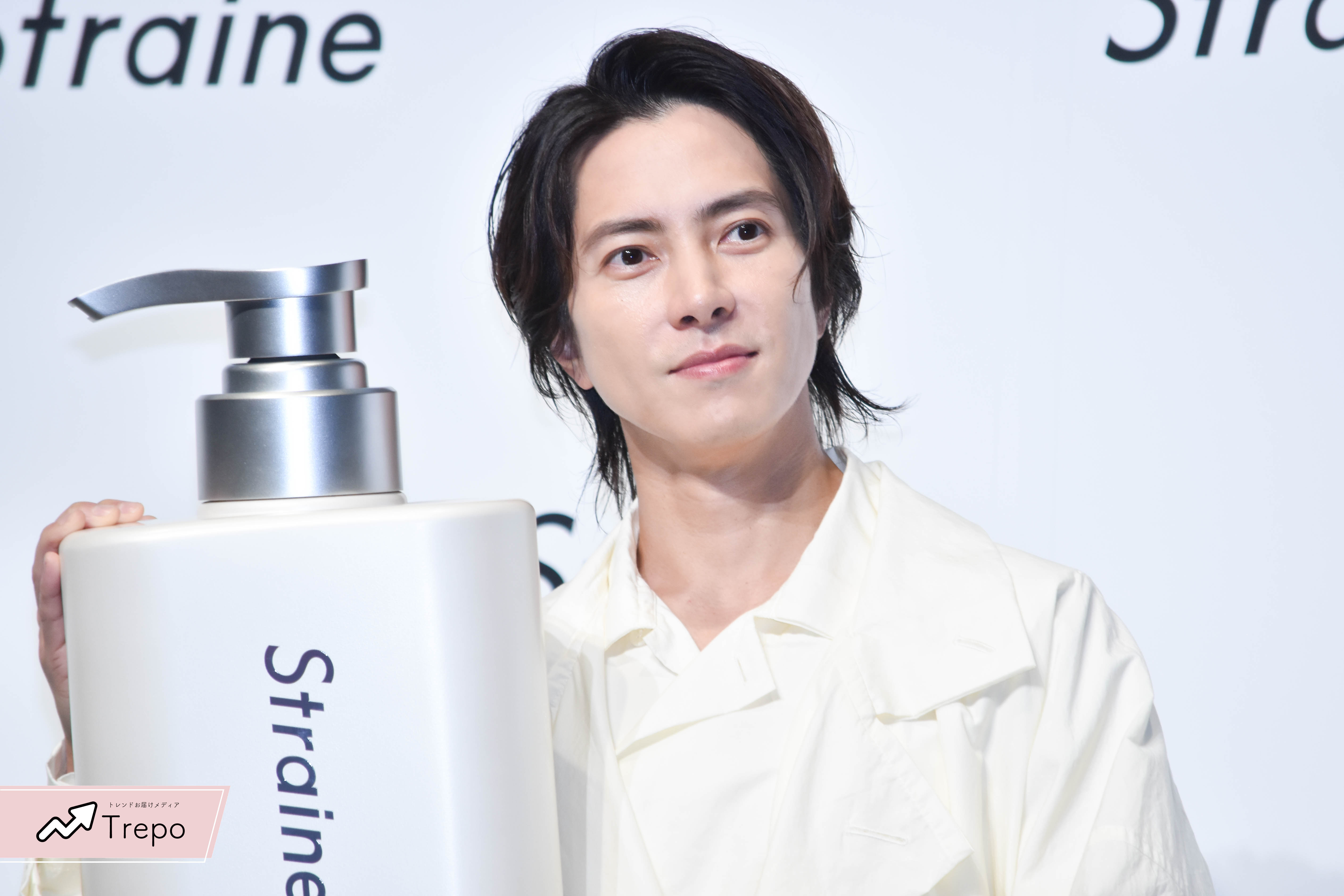 山下智久登壇】新ヘアケアブランドStraine（ストレイン）のブランド