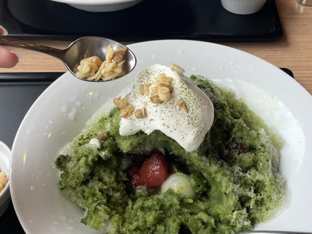 THE 氷 宇治抹茶