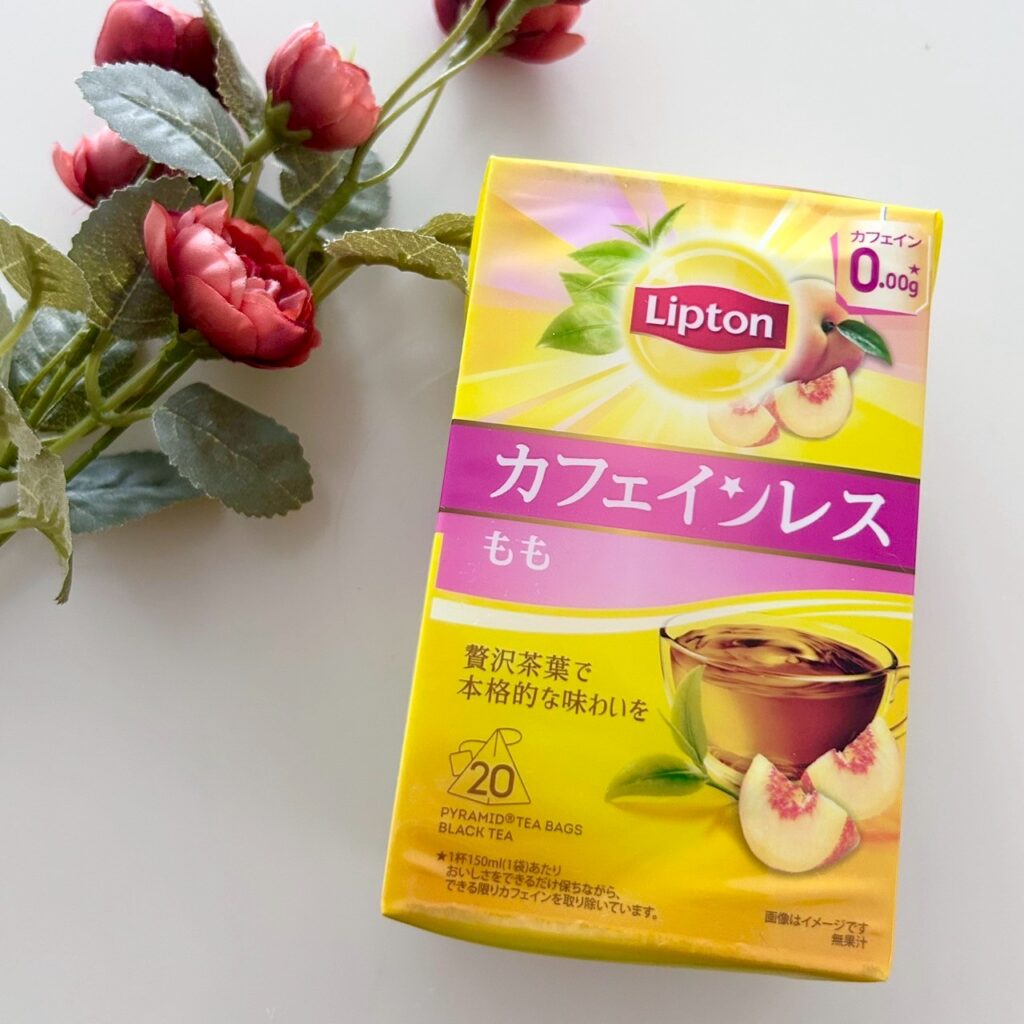 リプトン カフェインレスティー もも
