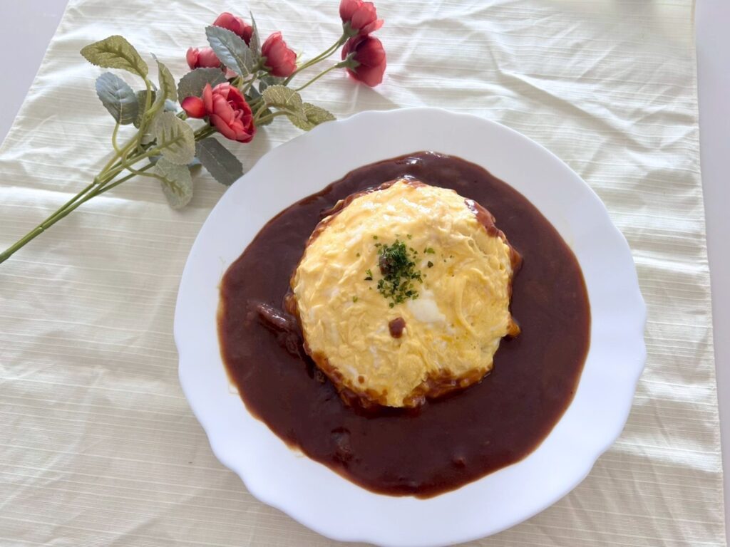レトルトカレー オムカレー