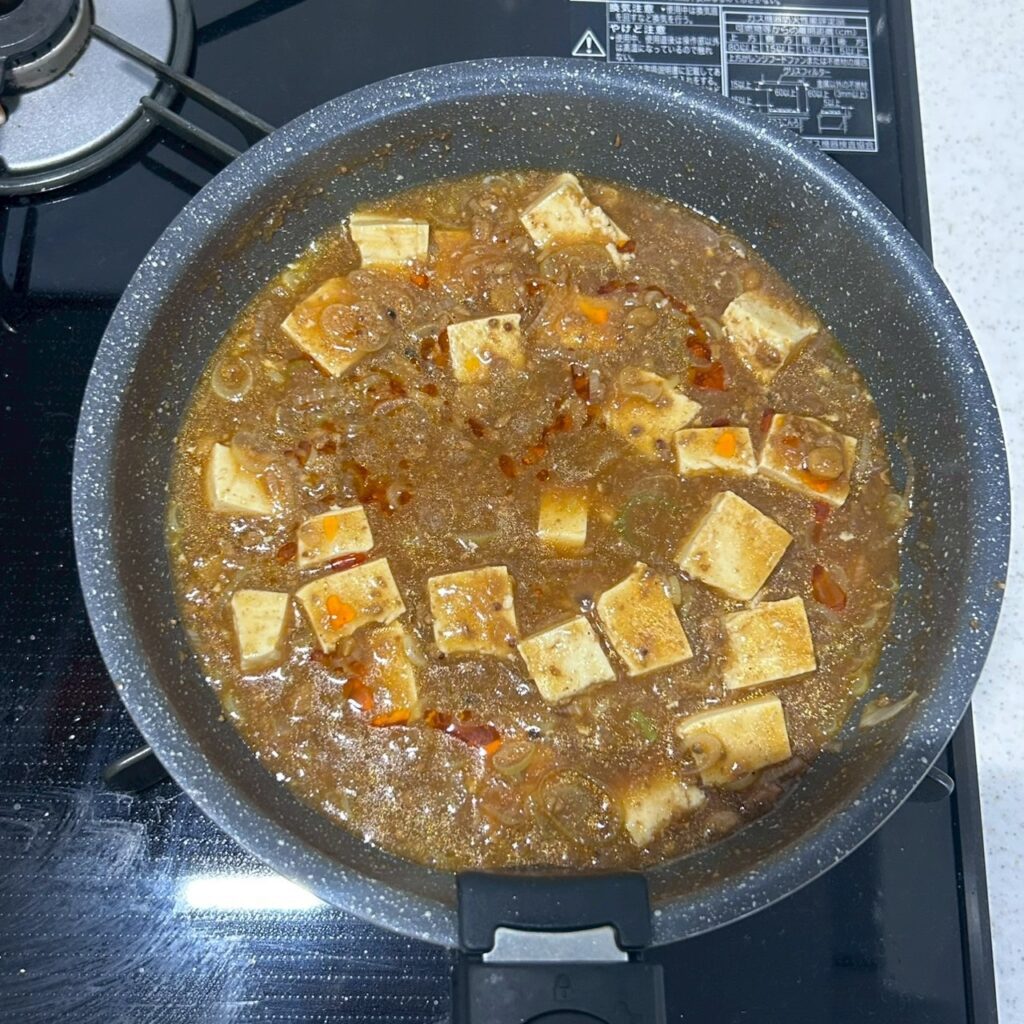 レトルトカレー カレー麻婆豆腐