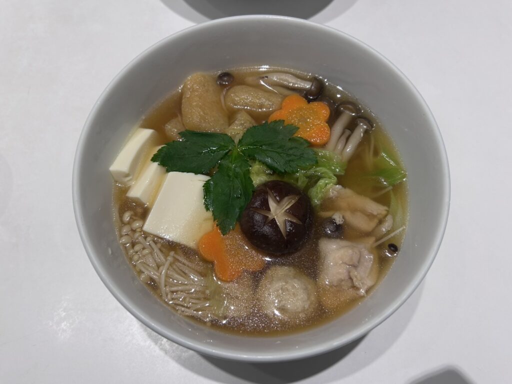 ちゃんこ風そうめん