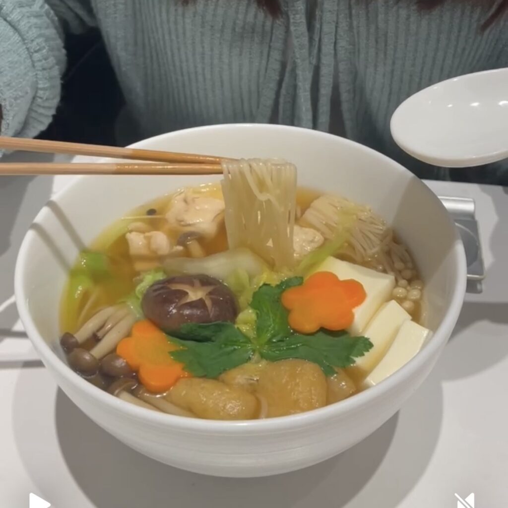 ちゃんこ風そうめん