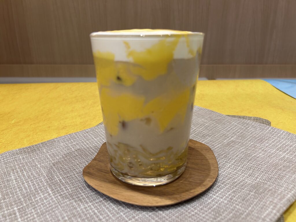 マンゴー茉莉花ミルクティー