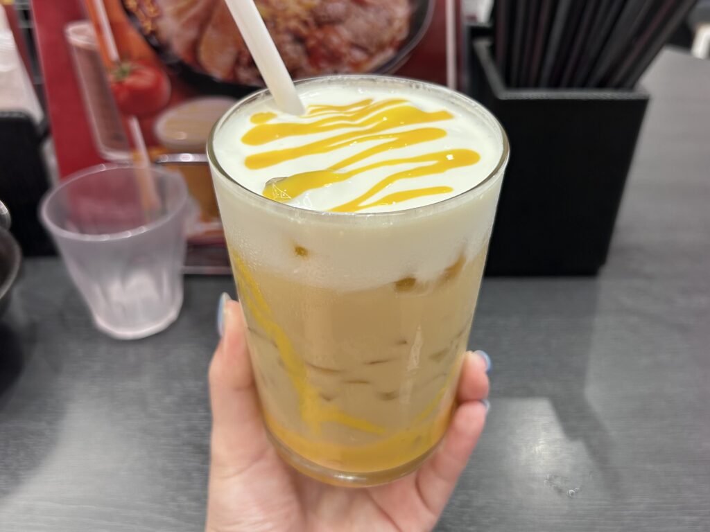 マンゴー茉莉花ミルクティー