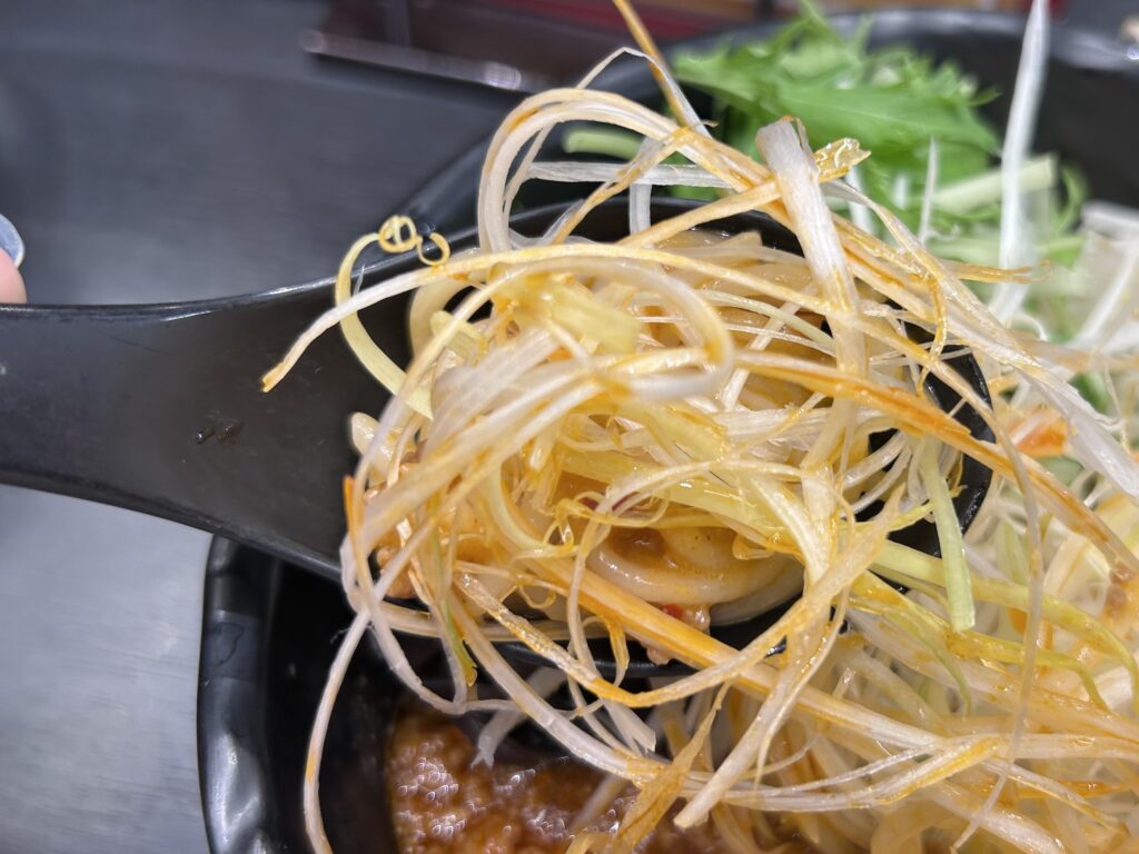 汁なし麻辣坦々米線
