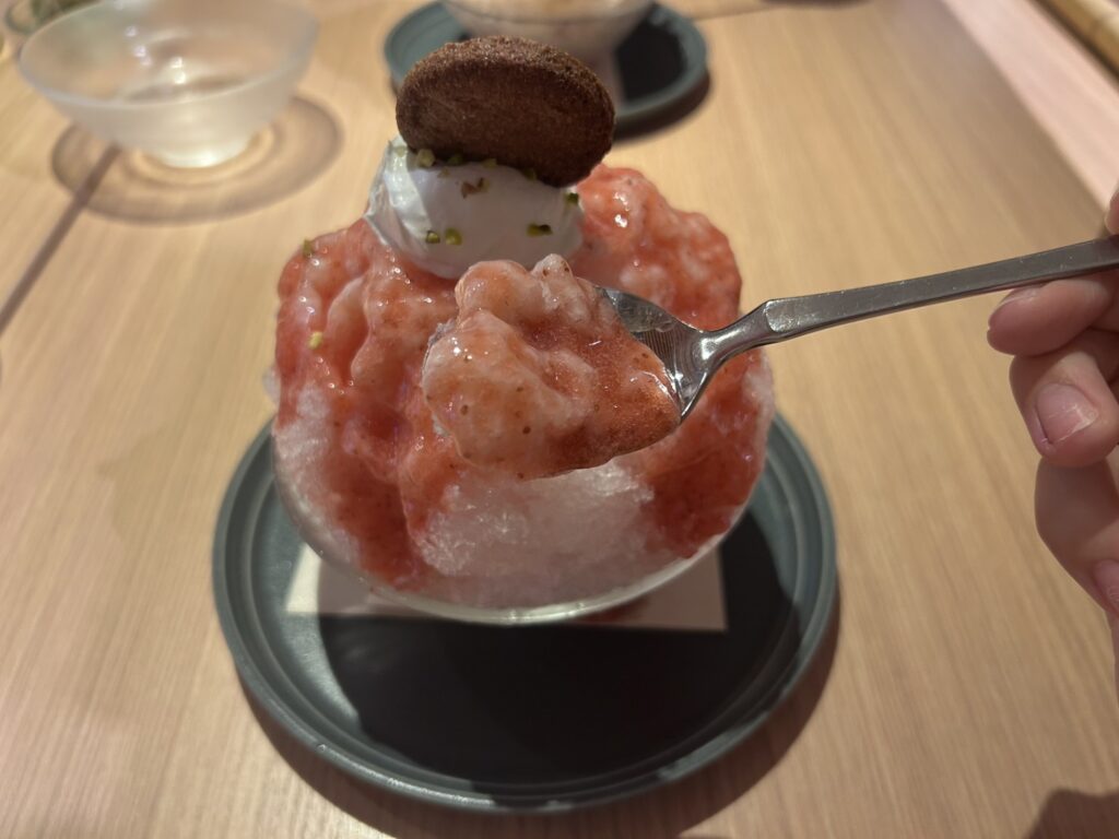 AKOMEYA食堂 かき氷