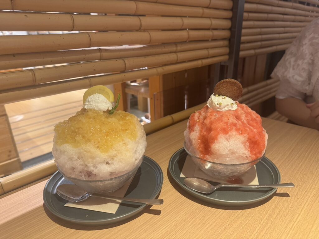 AKOMEYA食堂 かき氷
