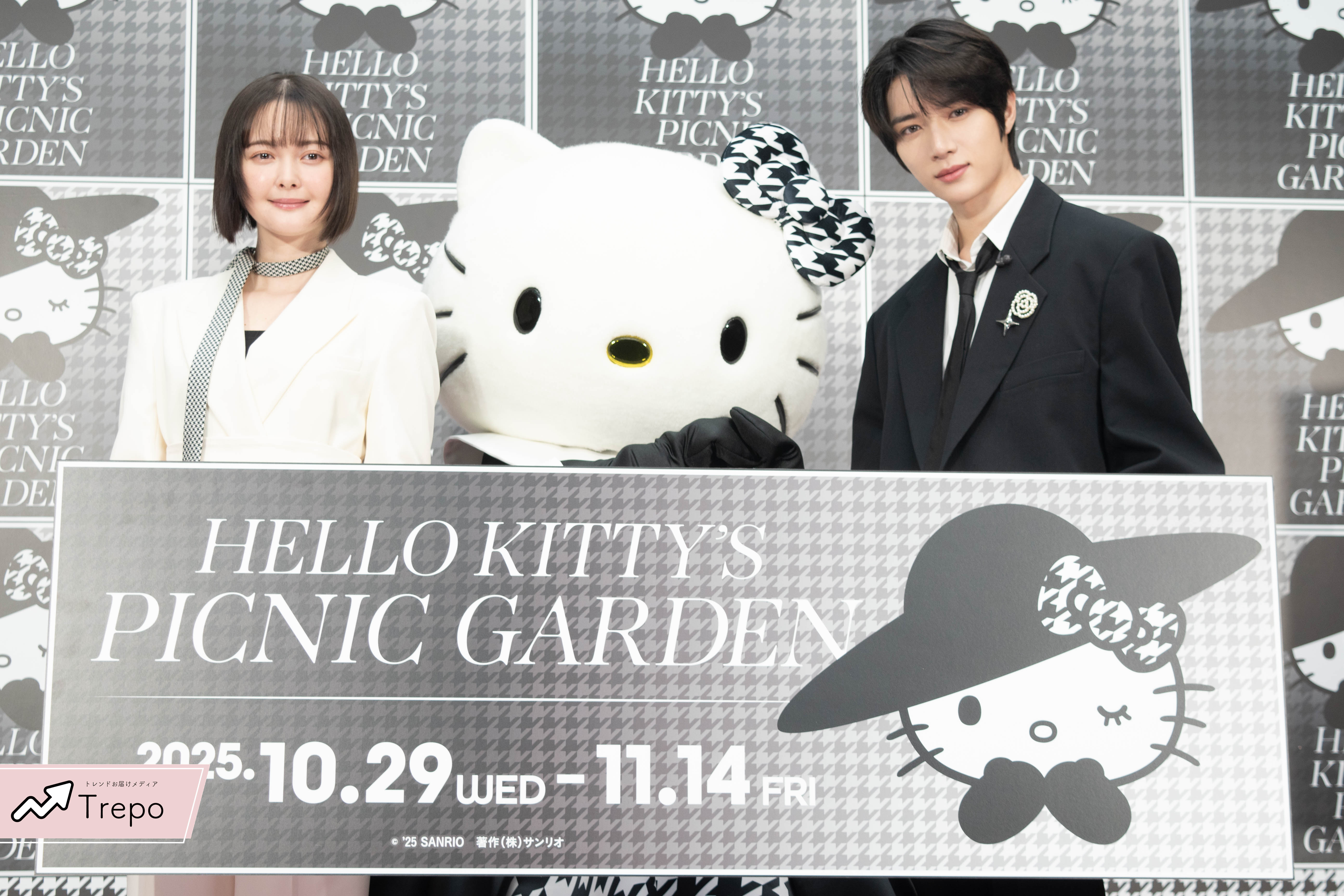 ボムギュ（TXT）・玉城ティナ登壇】「HELLO KITTY'S PICNIC GARDEN