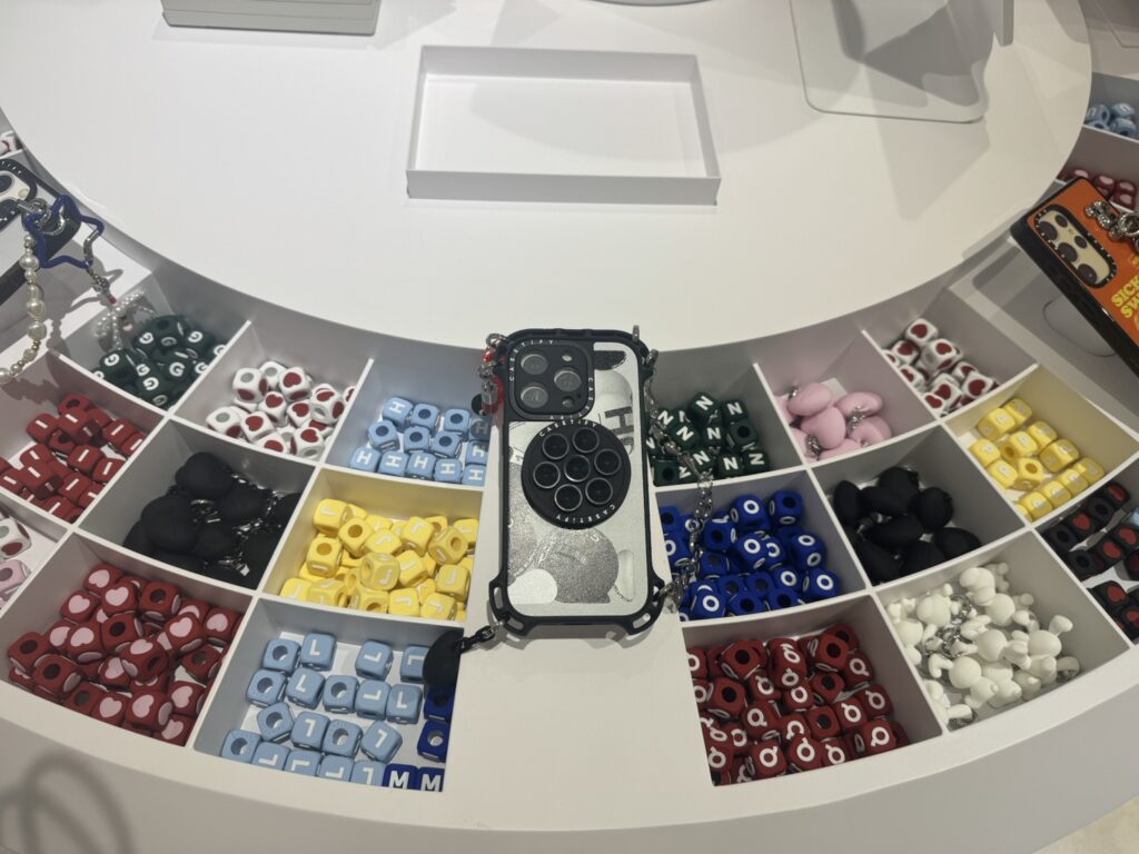 ケースティファイCASETiFY STUDiO ニュウマン高輪カスタムチャームバー