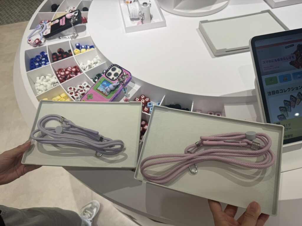 ケースティファイCASETiFY STUDiO ニュウマン高輪カスタムチャームバー