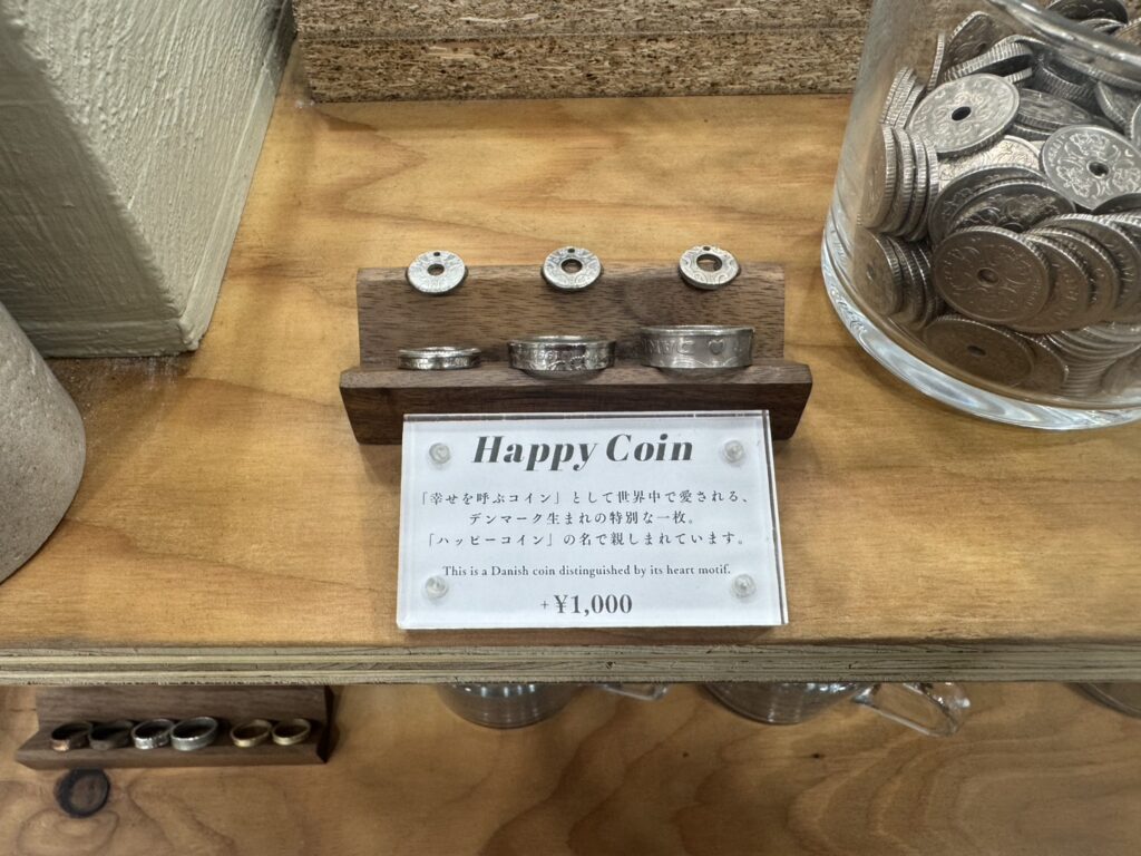 HISEKI ひせき原宿カスタムアクセサリーオーダーメイドコインリング原宿スポットネックレスコインリング硬貨