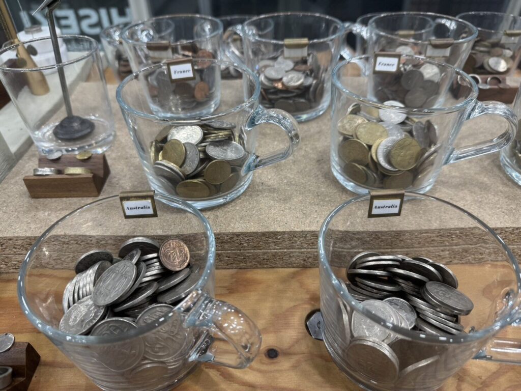 HISEKI ひせき原宿カスタムアクセサリーオーダーメイドコインリング原宿スポットネックレスコインリング硬貨