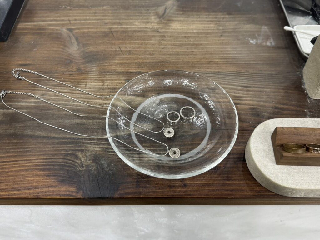 HISEKI ひせき原宿カスタムアクセサリーオーダーメイドコインリング原宿スポットネックレスコインリング硬貨