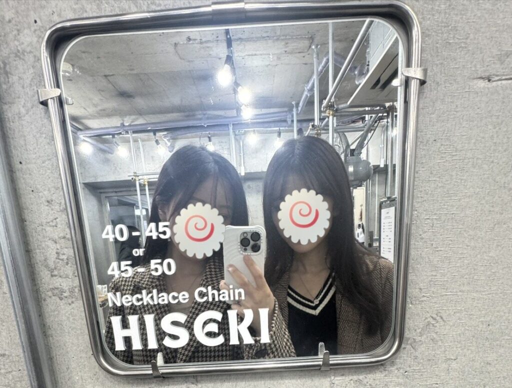 HISEKI ひせき原宿カスタムアクセサリーオーダーメイドコインリング原宿スポットネックレスコインリング硬貨