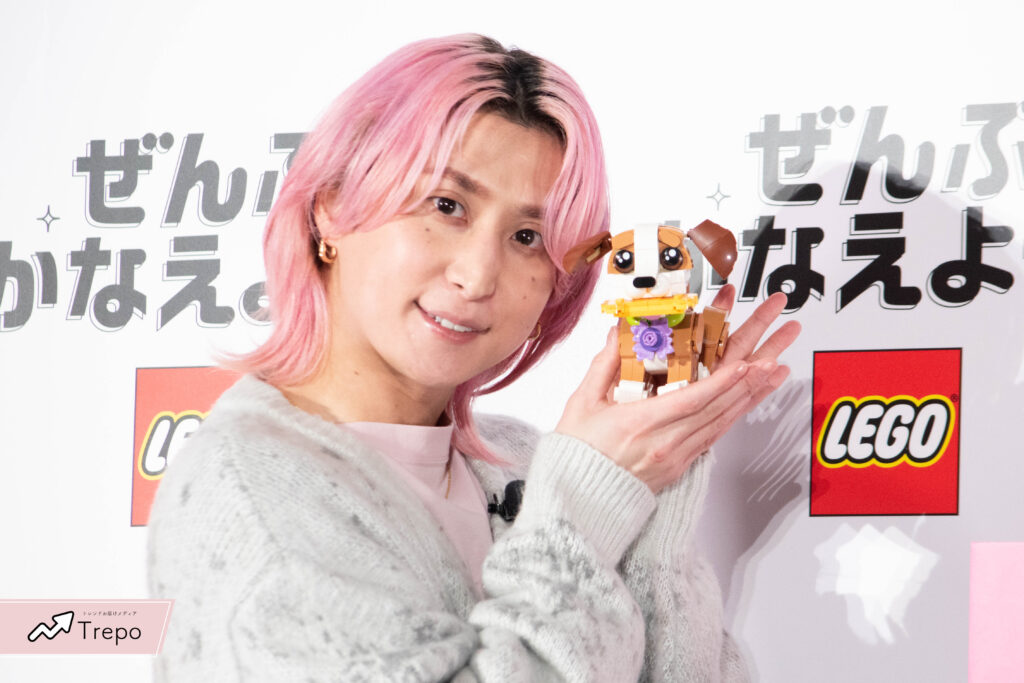 佐久間大介登壇】「レゴ®どうぶつシリーズ キャンペーン発表会」に