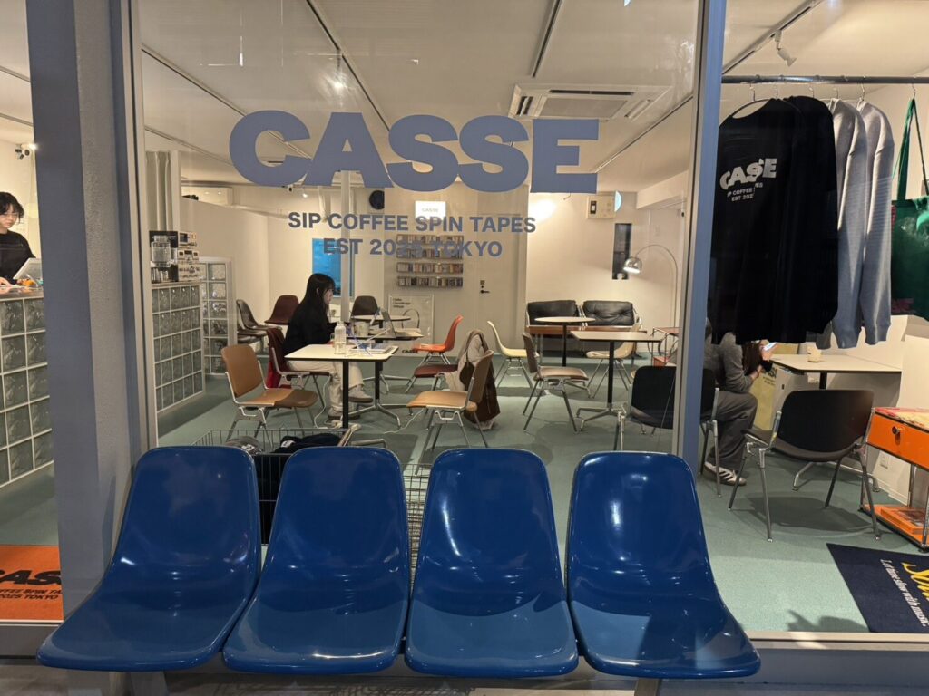 東京カフェ渋谷カセットカフェCASSE